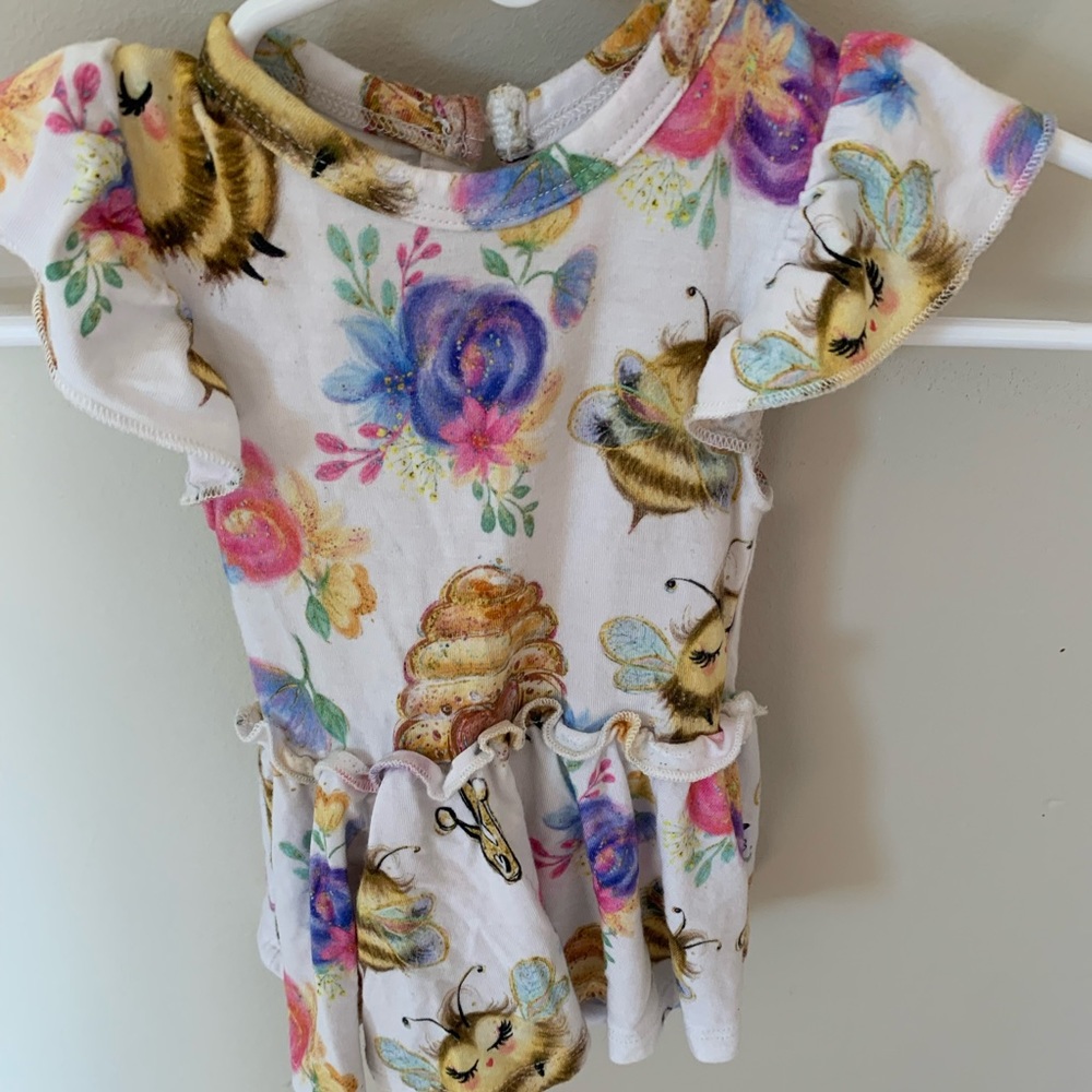 Duray baby bamboo baby twirl dress